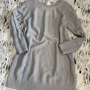 LuLaRoe Women's Gray Long Sleeve Dress